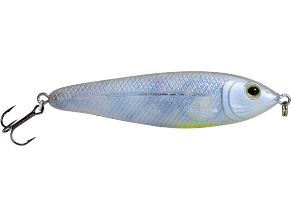 Livingston Lures EBS Jigging Spoon: Blue Pearl