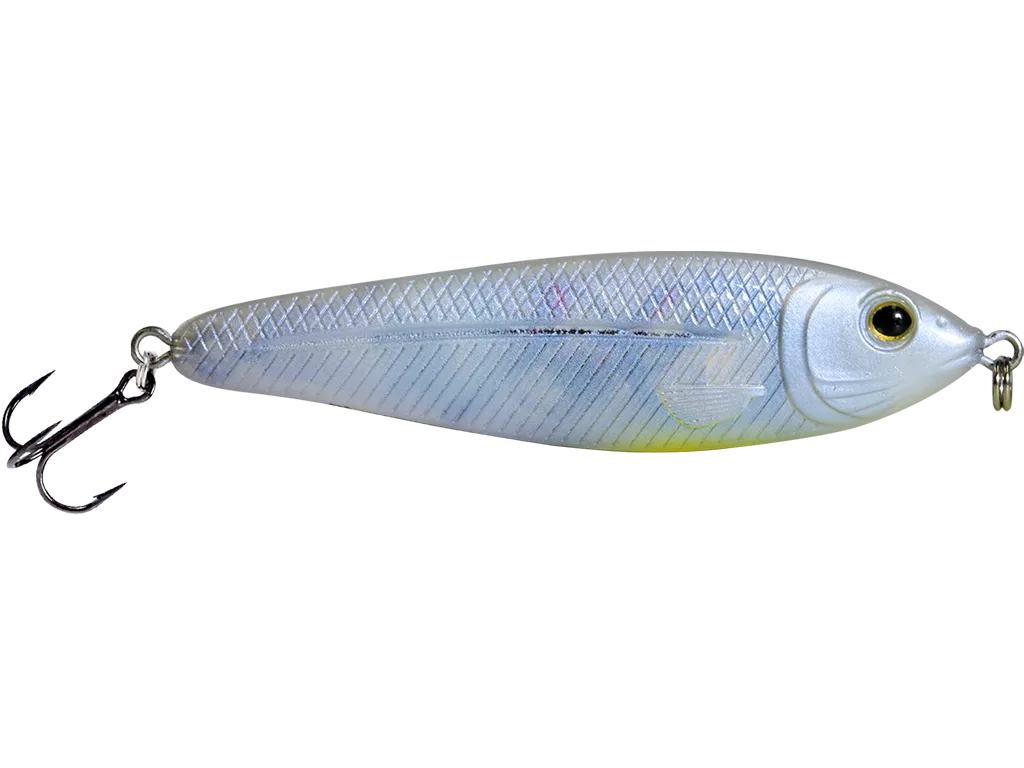 Livingston Lures EBS Jigging Spoon: Blue Pearl