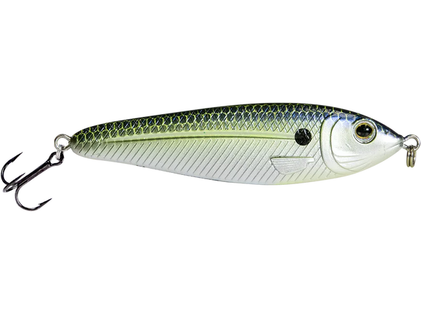 Livingston Lures EBS Jigging Spoon: Chrome XXX Shad