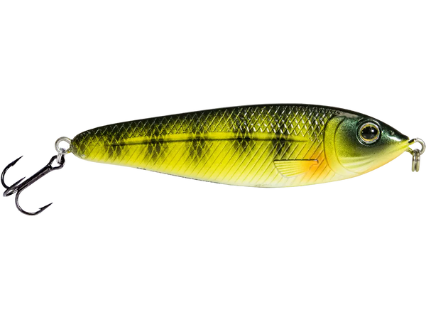 Livingston Lures EBS Jigging Spoon: Natural Perch
