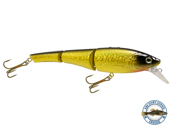 Livingston Lures Head Hunter 8: Gold Metallic Scale Black