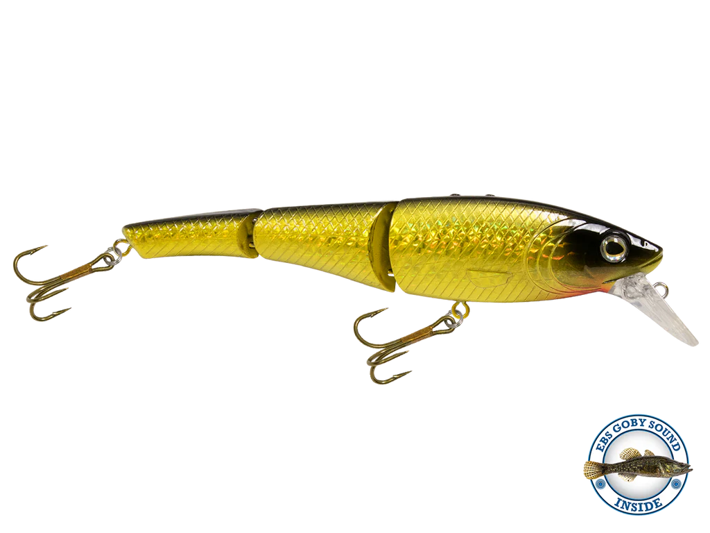 Livingston Lures Head Hunter 8: Gold Metallic Scale Black
