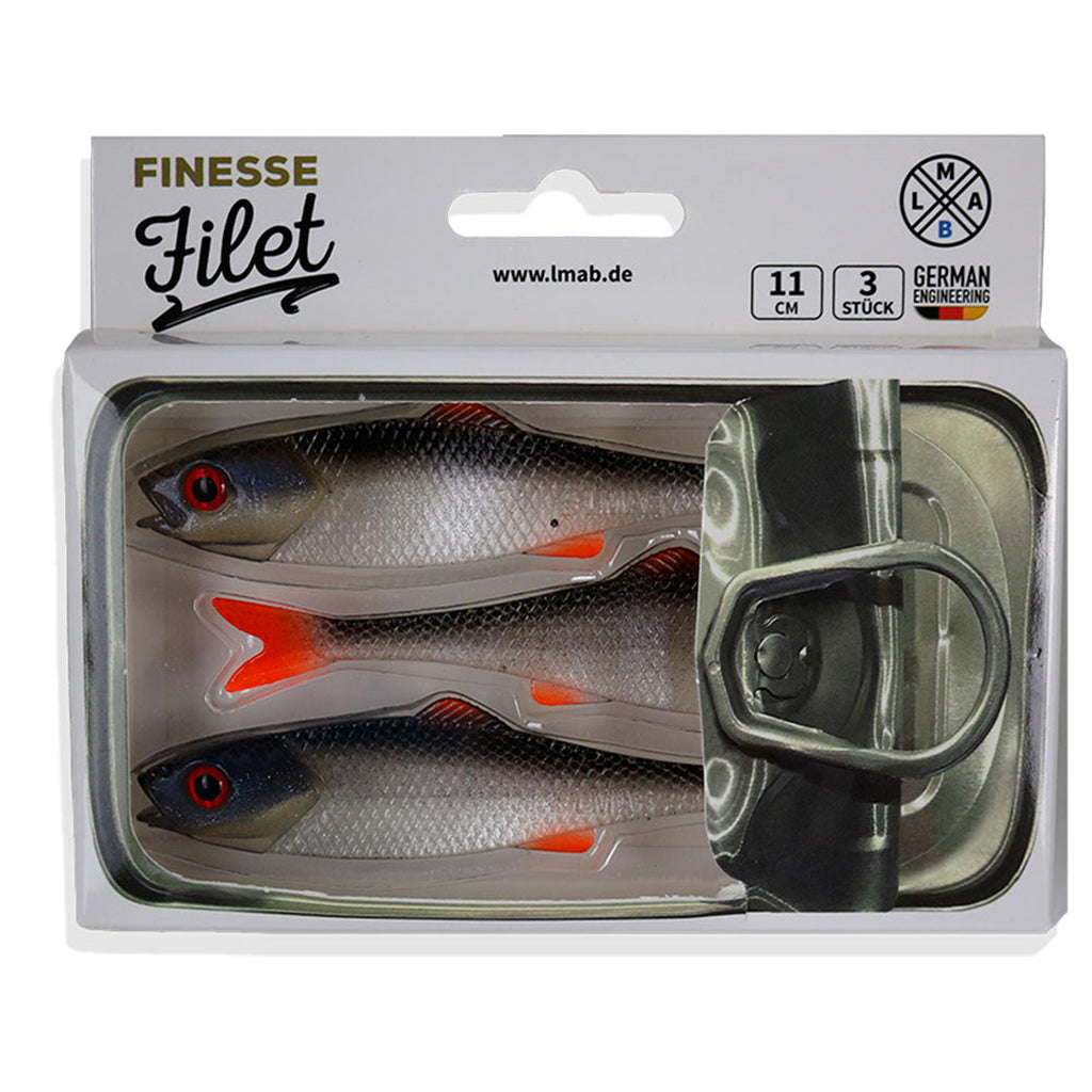 LMAB Finesse Fillet 11cm: Pack