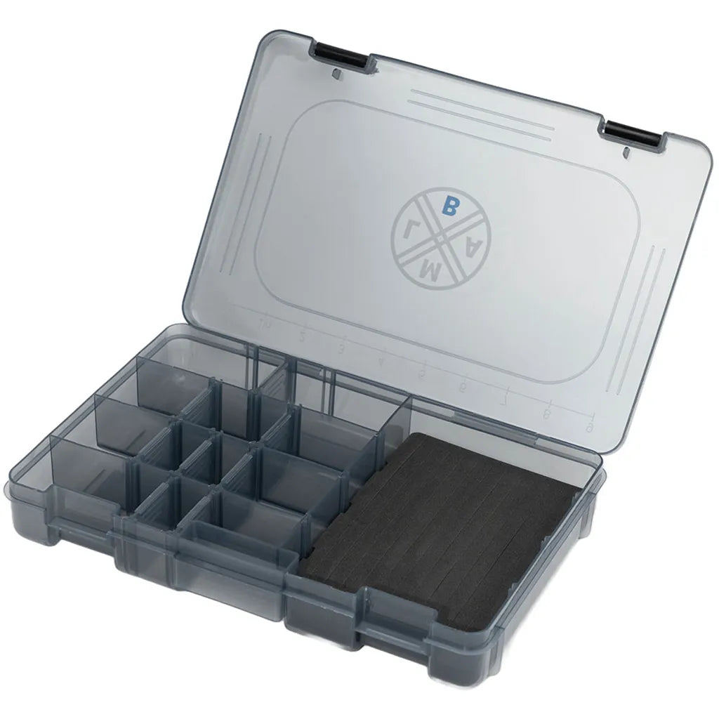 LMAB Jig and Lure Box Shallow with Eva Foam: Open Top Cover
