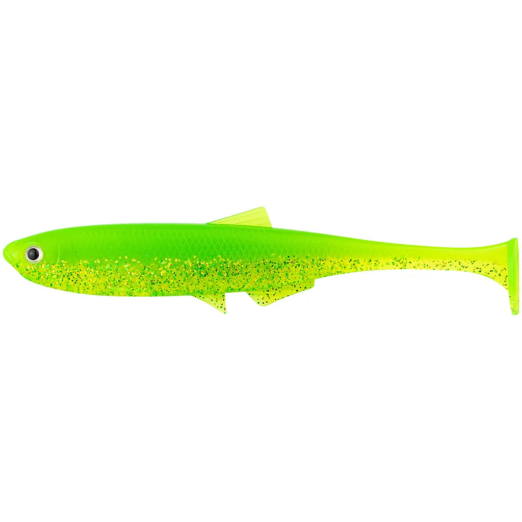 LMAB KOFI Bleak Shad 12cm: Lime Charteuse UV