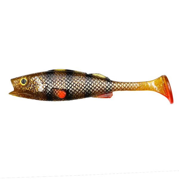 LMAB KOFI Perch Shad 23cm: Motoroil Perch UV