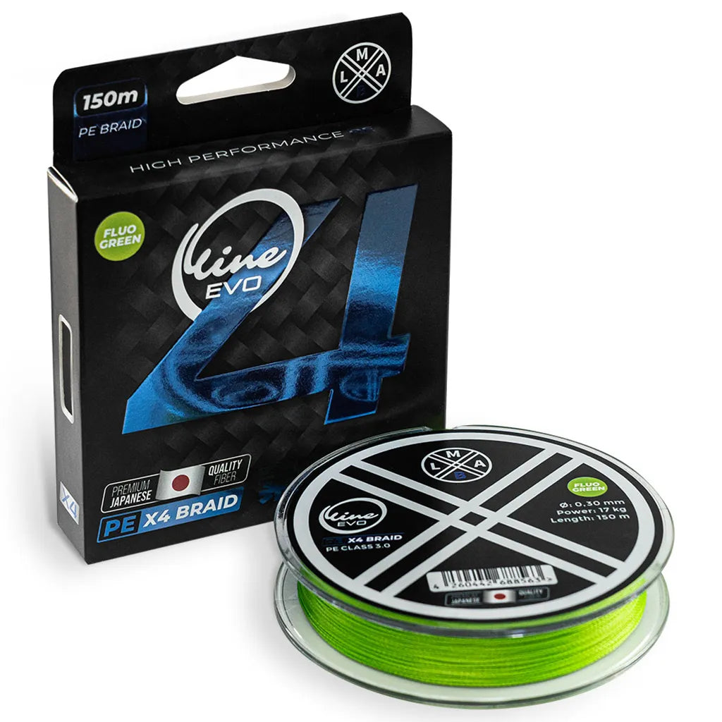 LMAB O Line EVO PE 4X Braid: 0.30mm, 17.00kg