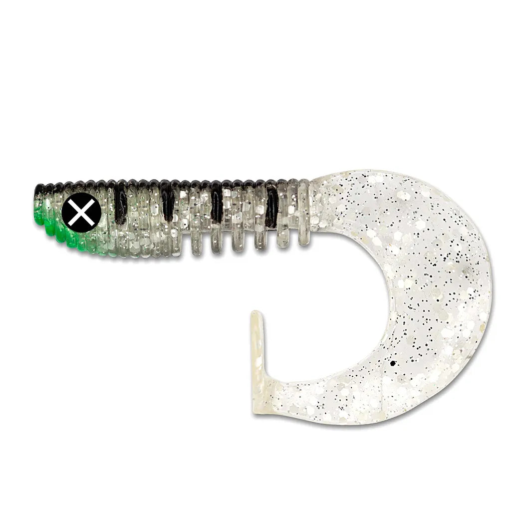 Monkey Lures Curly Lui 10cm: Salted Perch