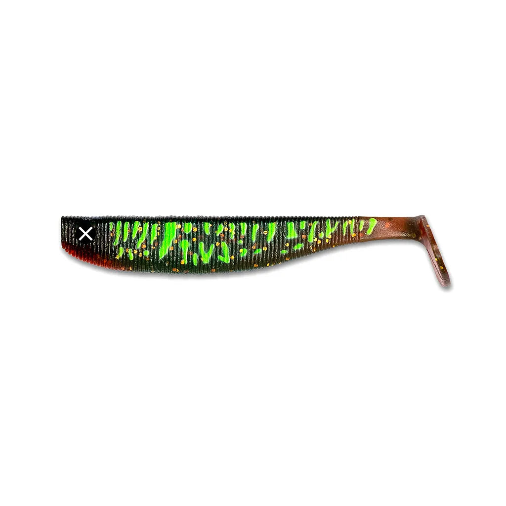 Monkey Lures Fat Lui 9cm: Toxic Zebra