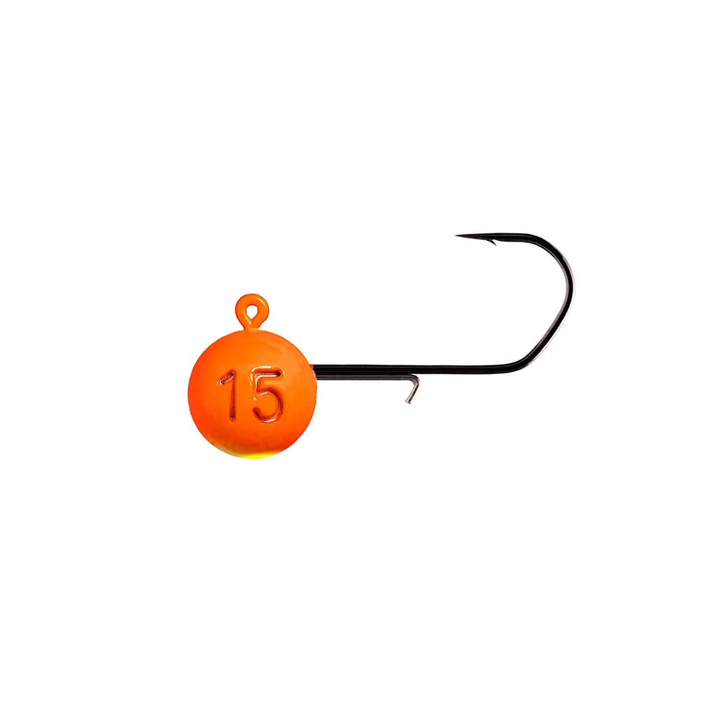 Monkey Lures Monkey Hooks 2/0: Orange/Yellow