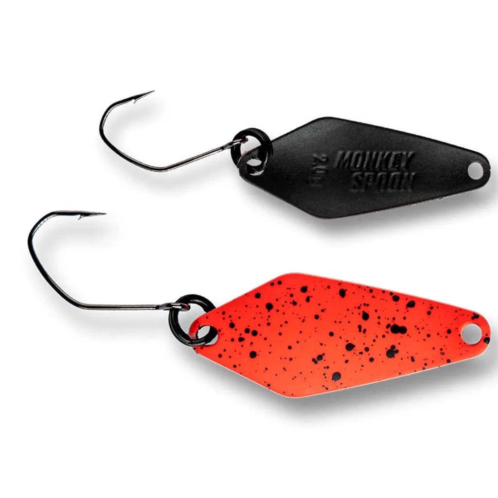 Monkey Lures Monkey Spoon El Nacho: Lava Rocks