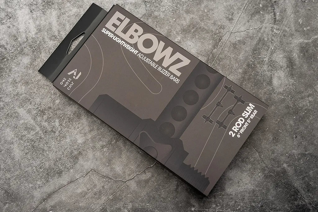 OMC ELBOWZ 2 Rod Slim Black Anodised Aluminium