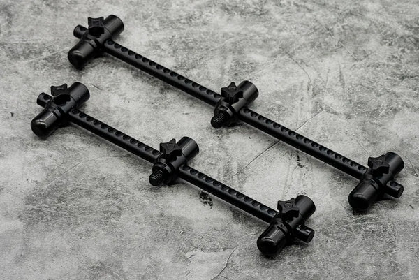 OMC ELBOWZ 3 Rod Slim Black Anodised Aluminium
