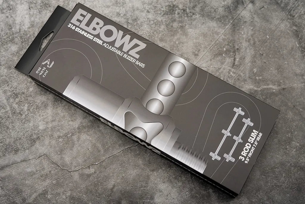 OMC ELBOWZ 3 Rod Slim Stainless Steel