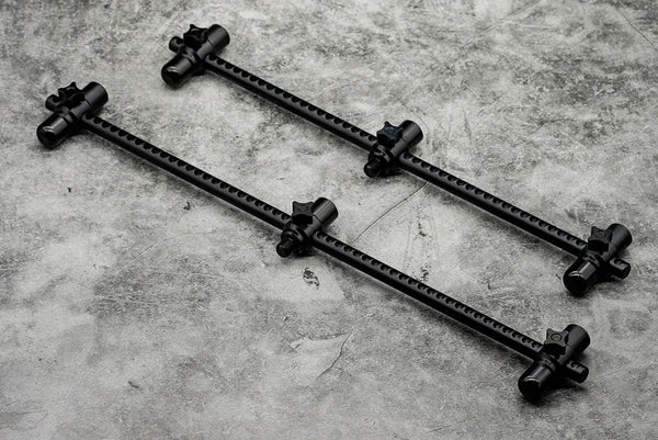 OMC ELBOWZ 3 Rod Wide Black Anodised Aluminium