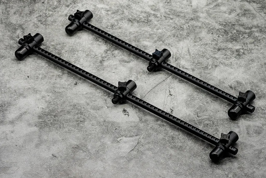 OMC ELBOWZ 3 Rod Wide Black Anodised Aluminium