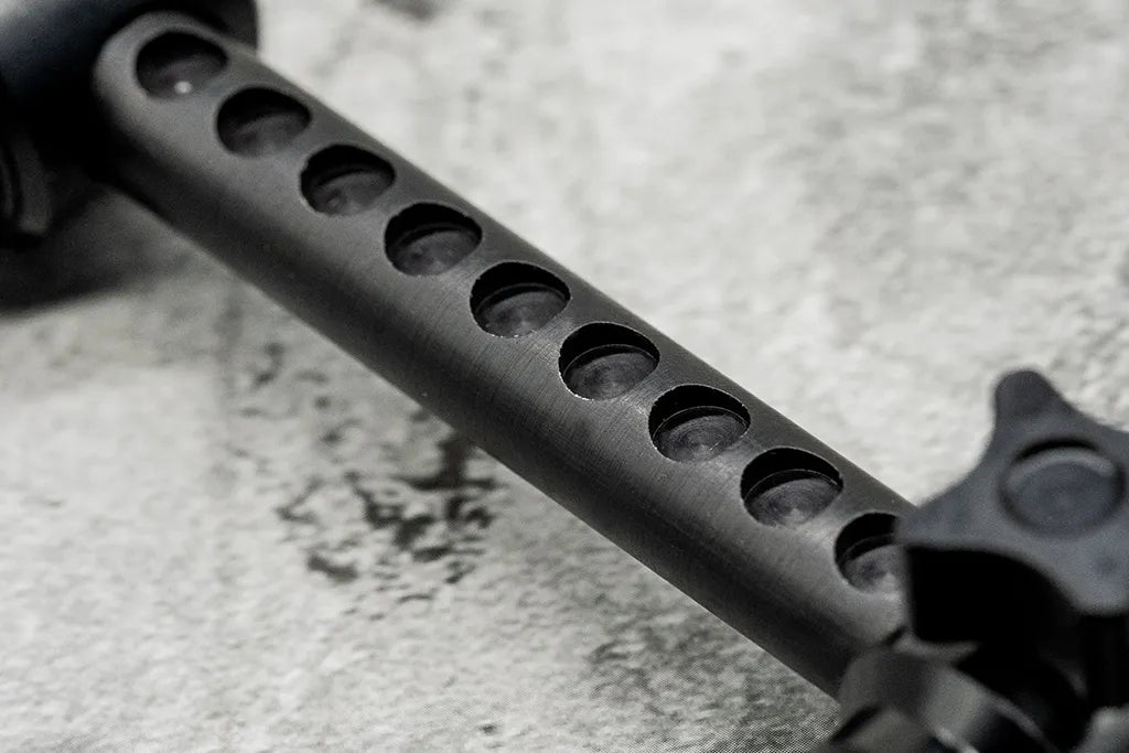 OMC ELBOWZ Black Anodised Aluminium