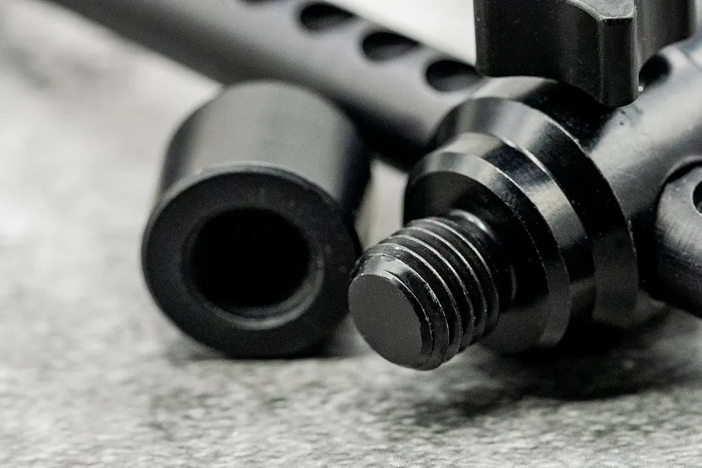 OMC ELBOWZ Black Anodised Aluminium