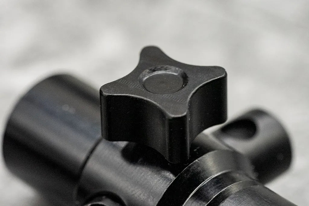 OMC ELBOWZ Black Anodised Aluminium