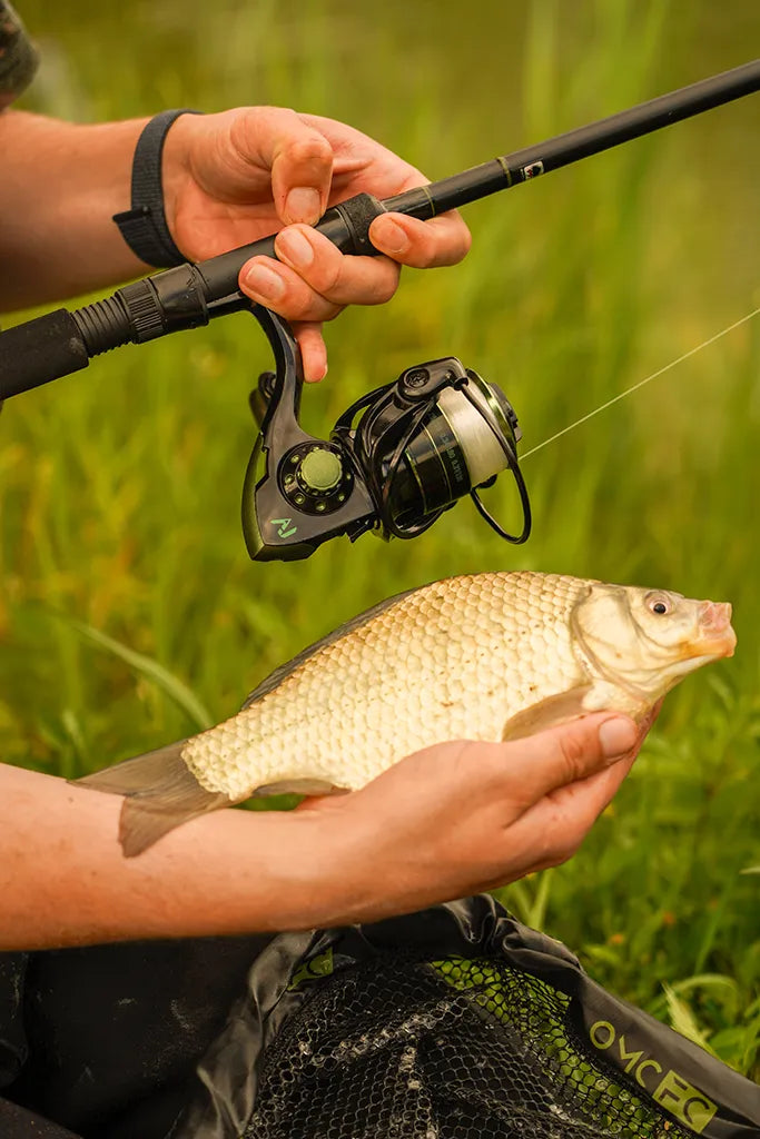 OMC FC Float Combo: 10ft Float Rod + Reel loaded with mono