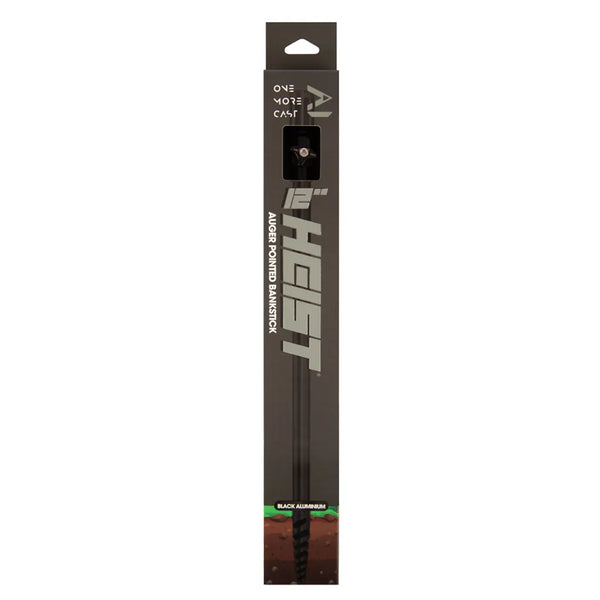 OMC HEIST Bankstick Black Aluminium 12"