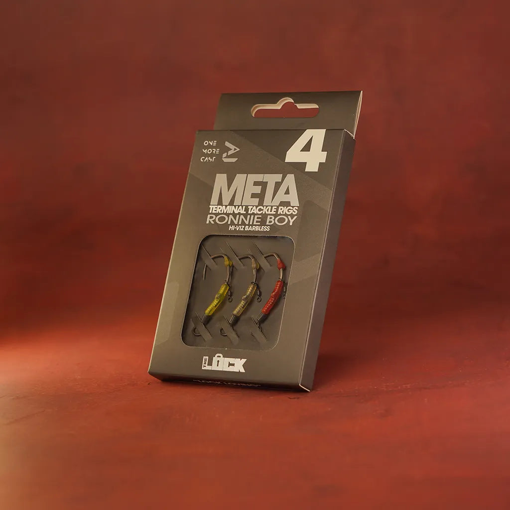 OMC Lock Hook Ronnie Boys: Hi-Viz: Hok 4 Barbless