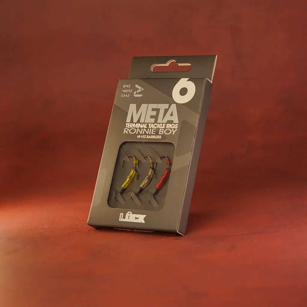 OMC Lock Hook Ronnie Boys: Hi-Viz: Hook 6 Barbless