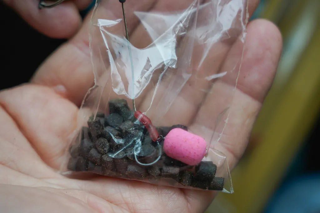 OMC META ALL-IN-1 RIG BRAID SOLID BAG: Barbless