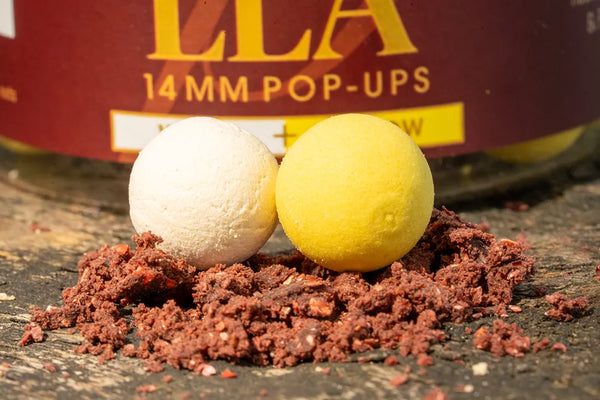 OMC Paella Boosted Fluoro Pop-Up 14mm: White & Yellow