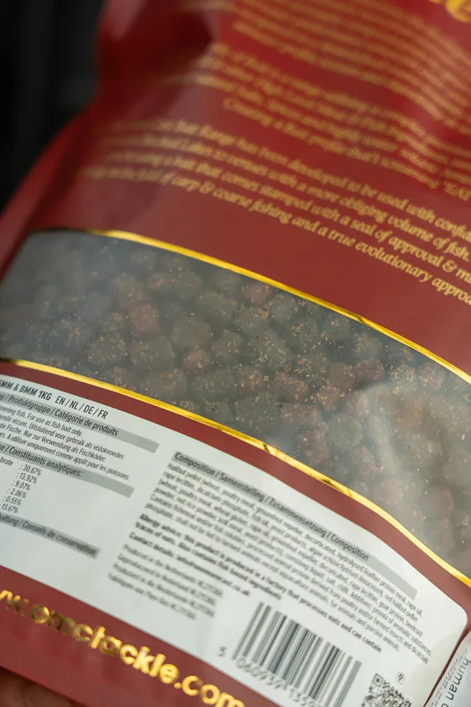 OMC Paella Pellet Mix: 6mm & 8mm: 1kg bag