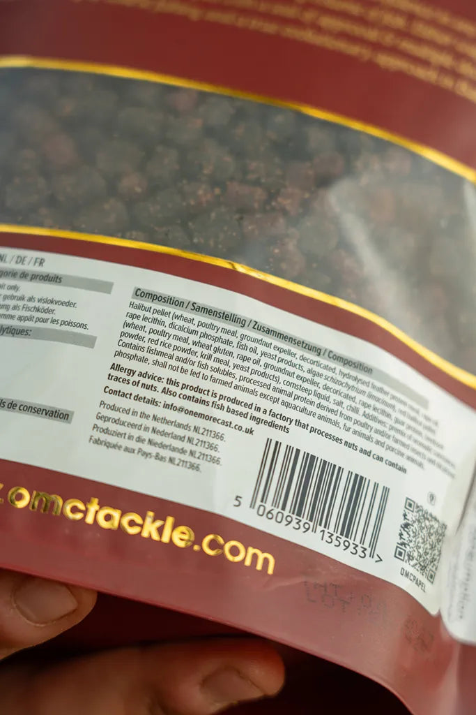 OMC Paella Pellet Mix: 6mm & 8mm: 1kg bag