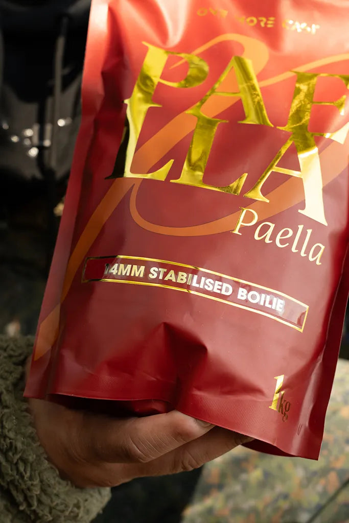 OMC Paella Stabilised Boilie 14mm: 1kg Bag