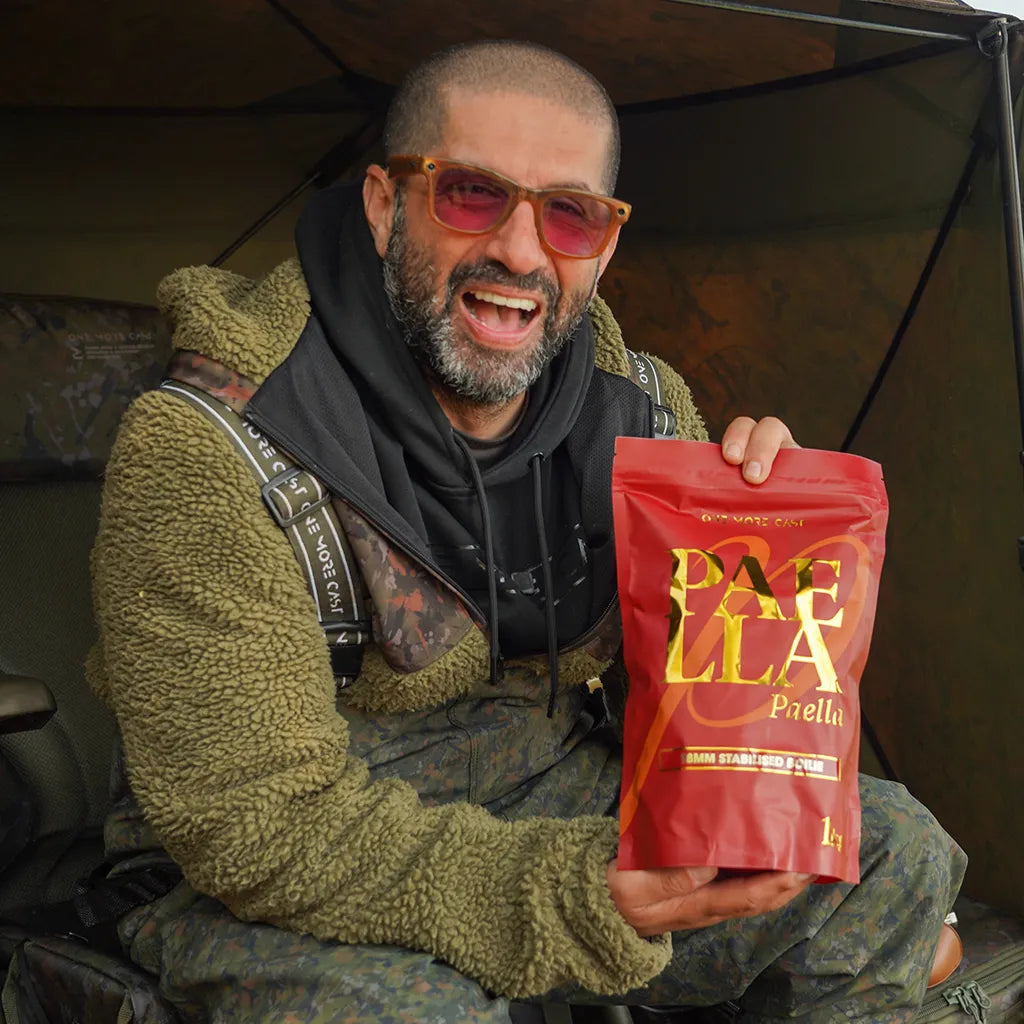 OMC Paella Stabilised Boilie 18mm: 1kg Bag