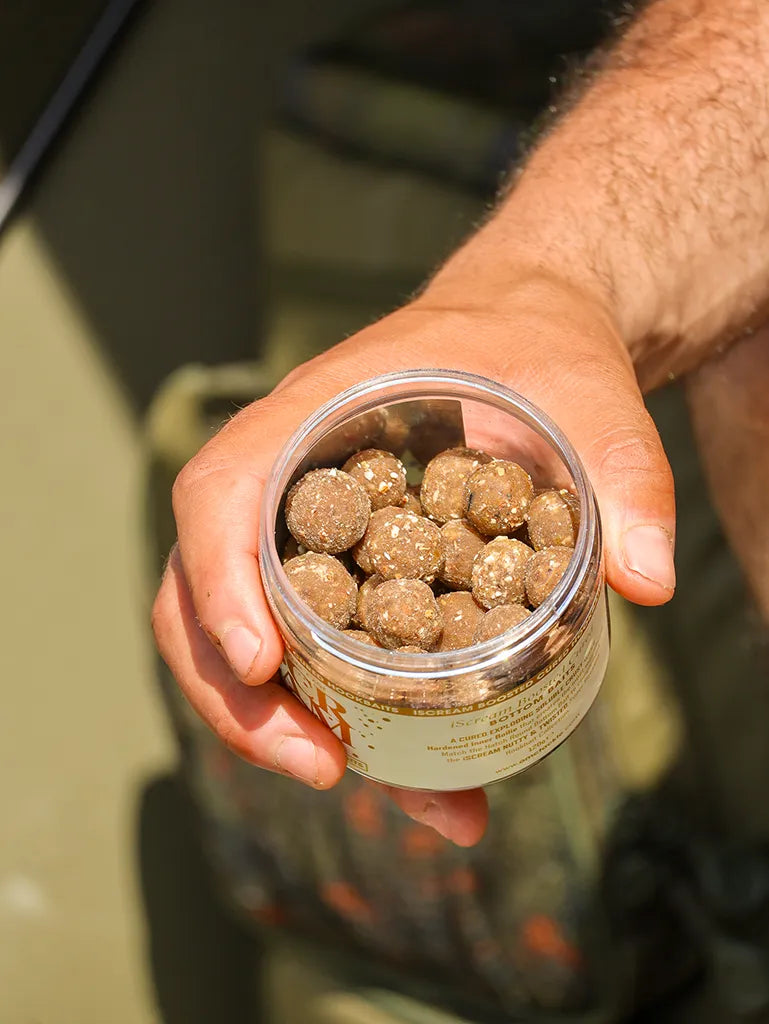 OMC iScream Boosted Cured Hardened Hookbaits: 15mm & 18mm