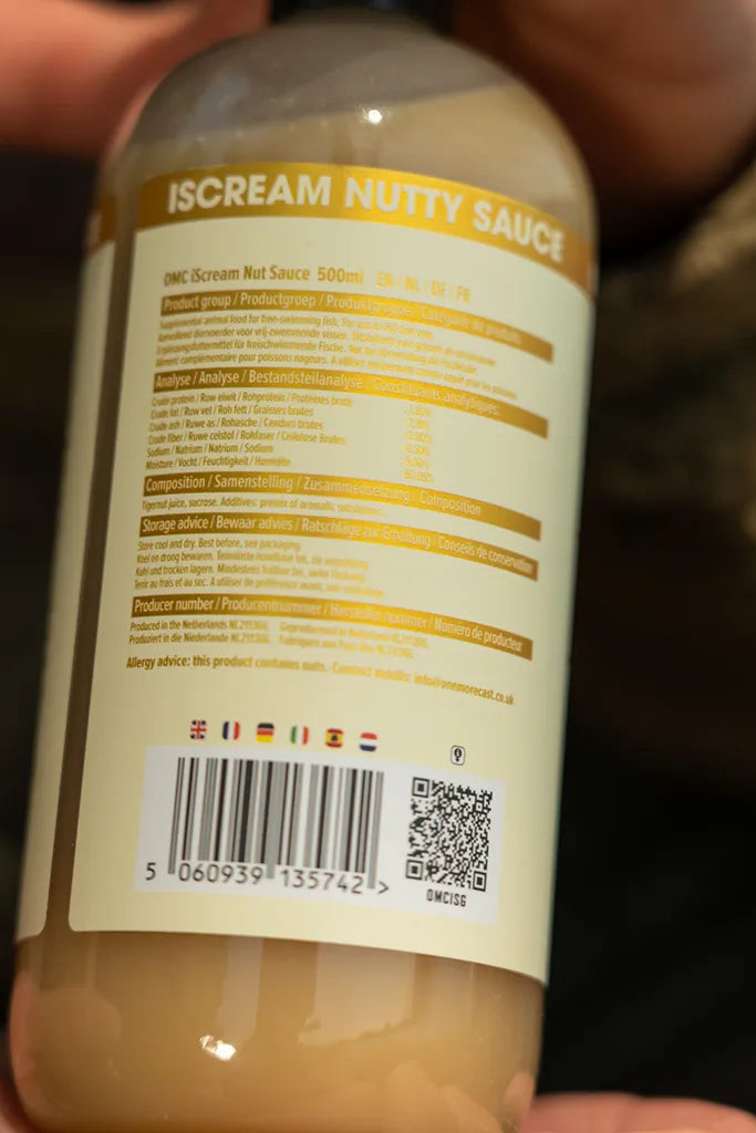 OMC iScream Nutty Sauce: 500ml
