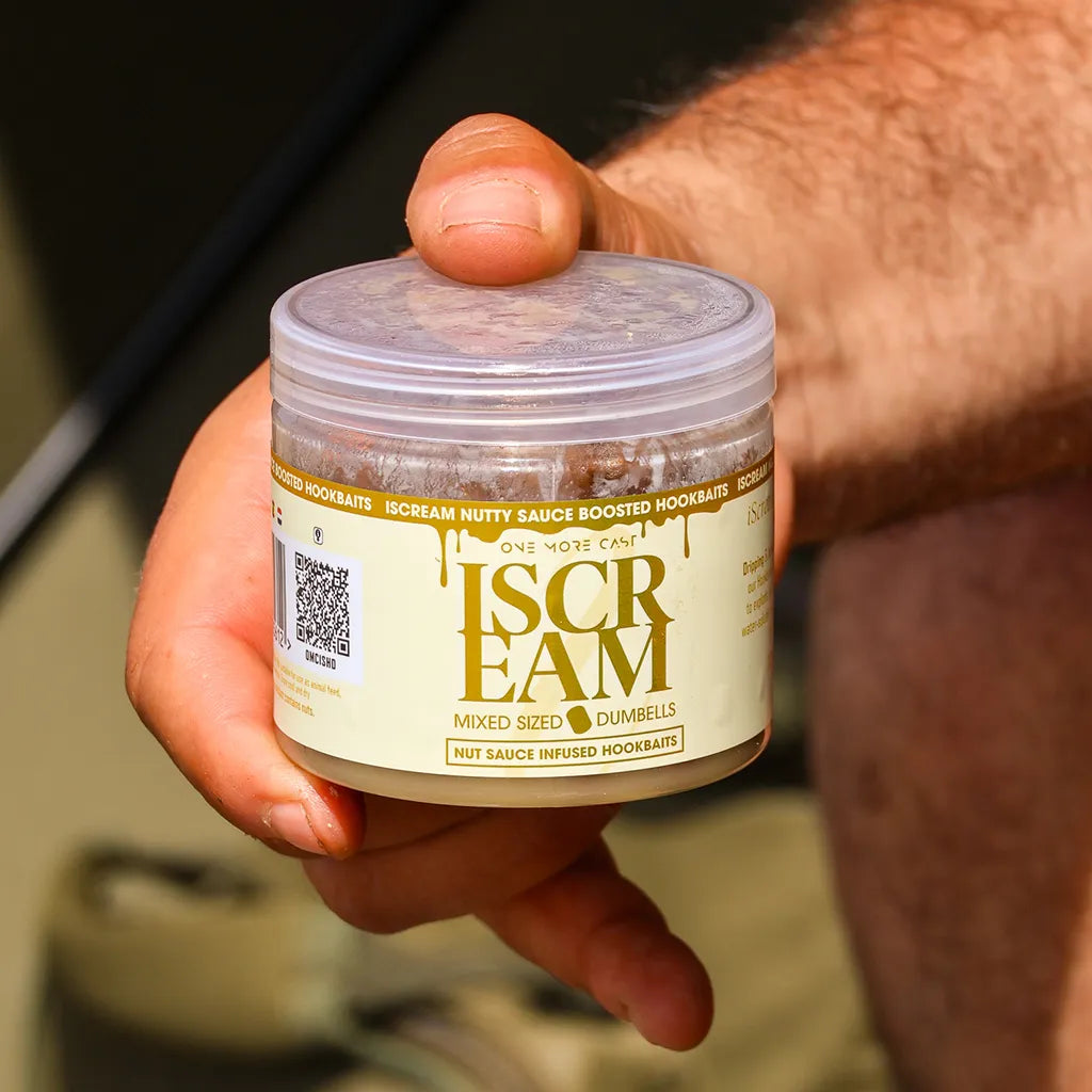 OMC iScream Nutty Sauce Infused Hookbaits: 12x16mm & 14x18mm