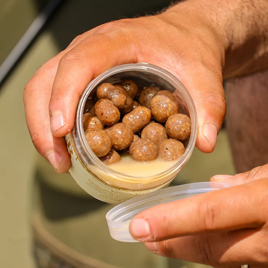 OMC iScream Nutty Sauce Infused Hookbaits: 12x16mm & 14x18mm