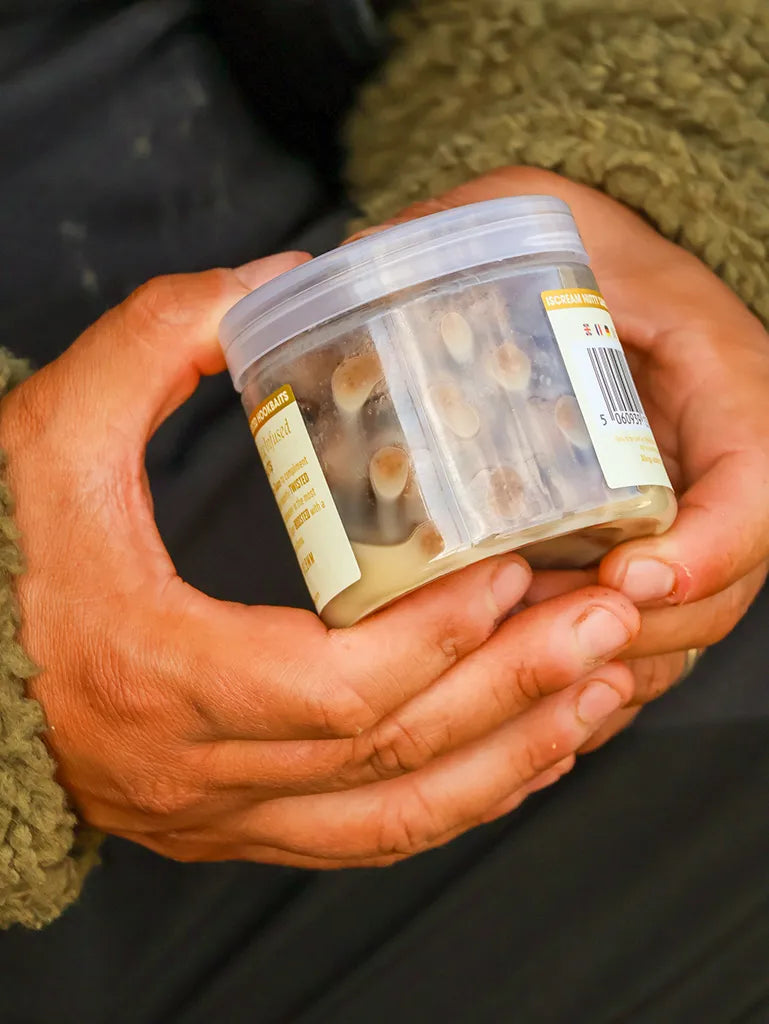 OMC iScream Nutty Sauce Infused Hookbaits: 12x16mm & 14x18mm