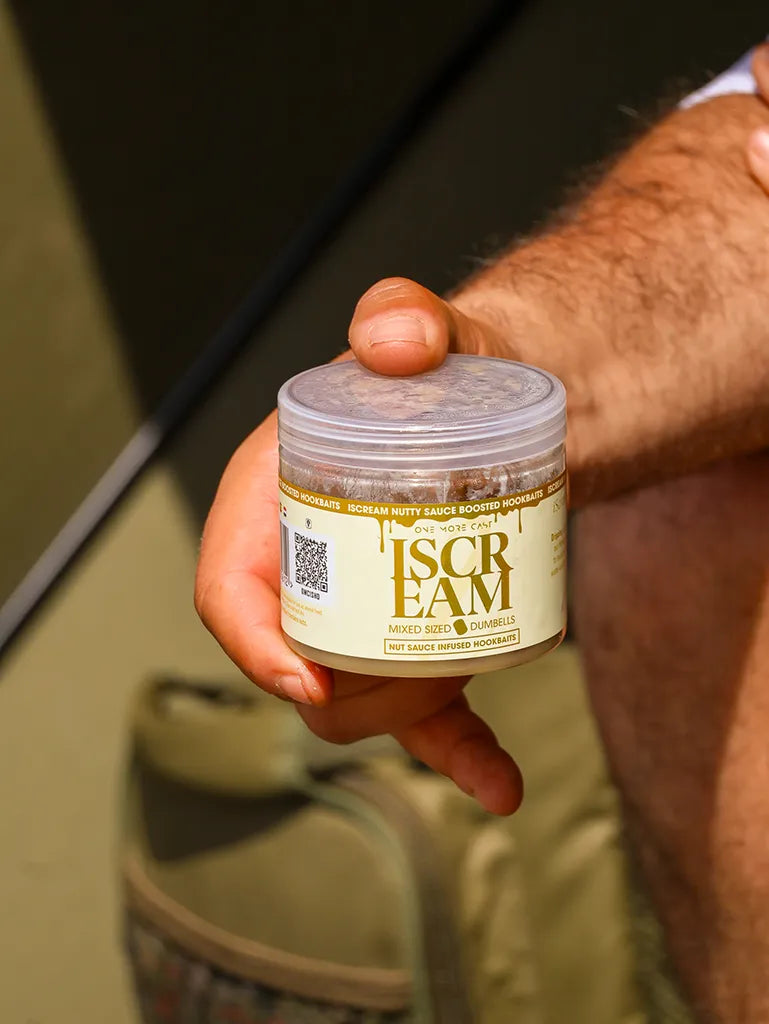 OMC iScream Nutty Sauce Infused Hookbaits: 12x16mm & 14x18mm